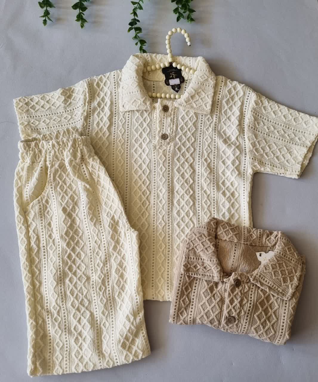 ست بلوز و شلوارک مراکشی