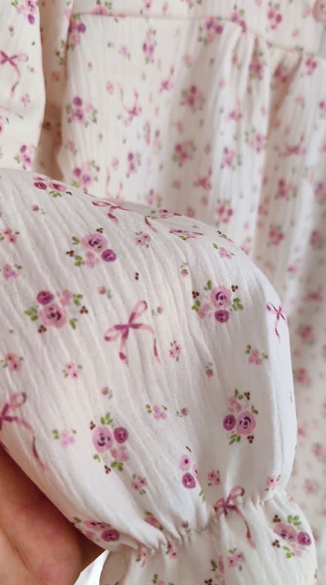 شومیز نوجوان طرح پاپیونی - Image 3