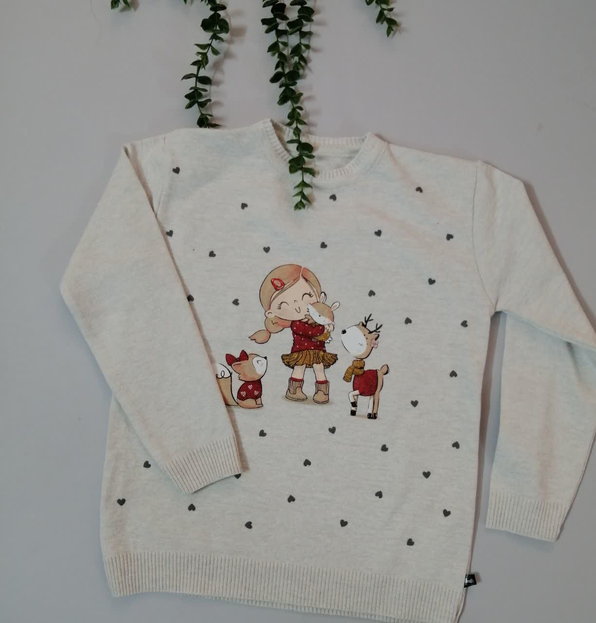 بلوز گپ دختر و گوزن