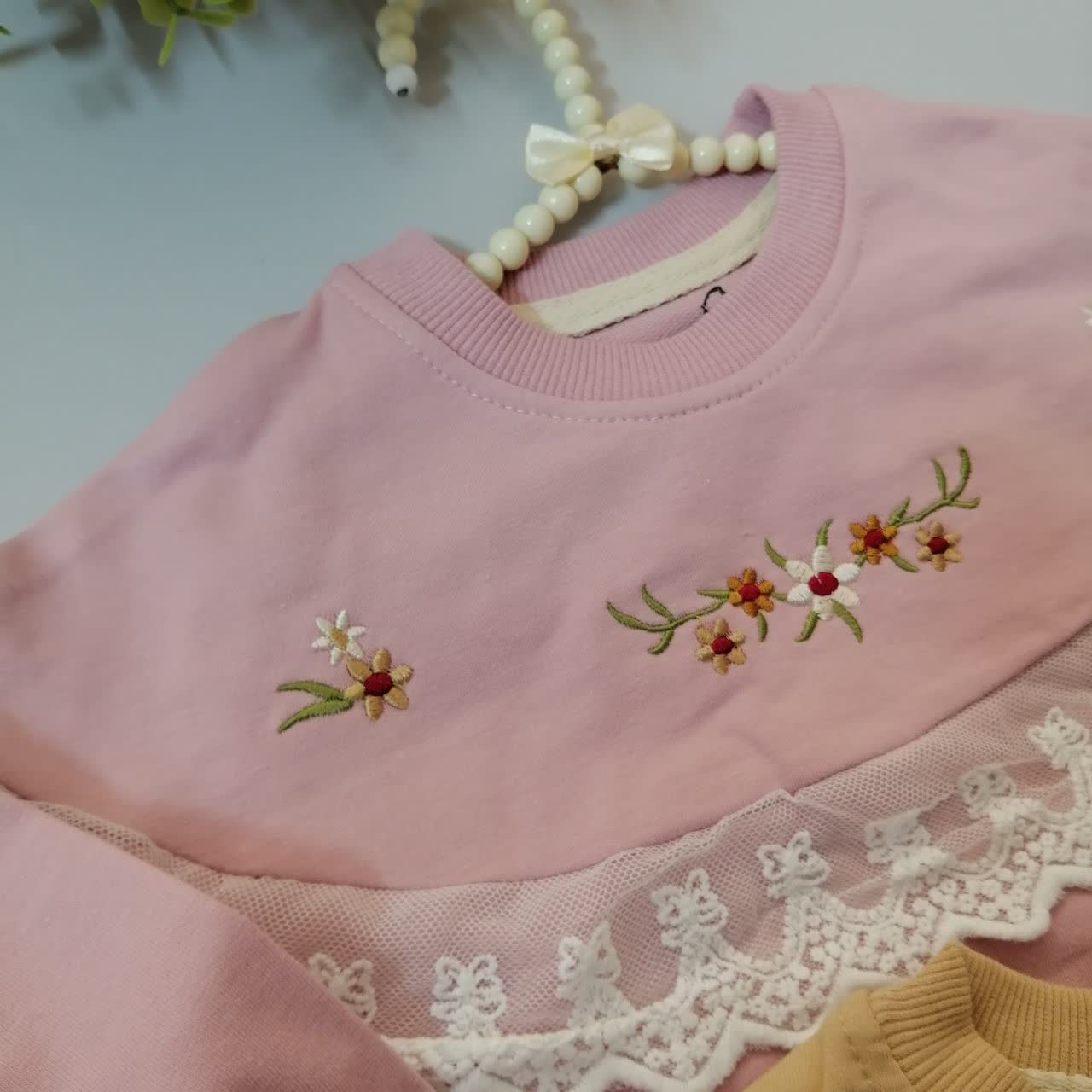 بلوز گلدوزی دانتل - Image 4